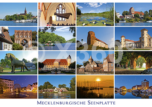 Postkarte Mecklenburgische Seenplatte 