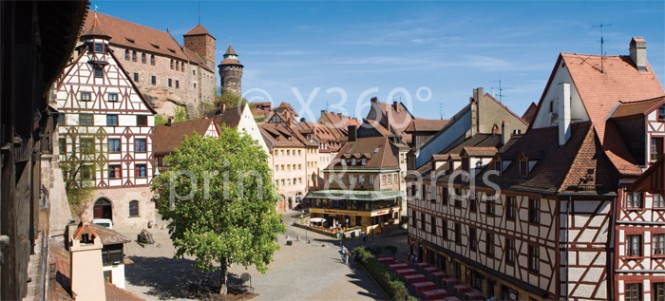 XL-Postkarte Nürnberg Dürerblick 