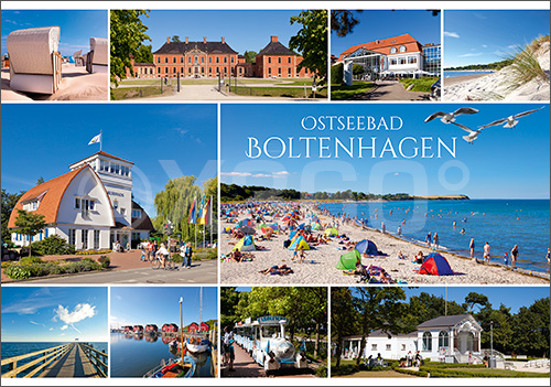 Postkarte Ostseebad Boltenhagen 