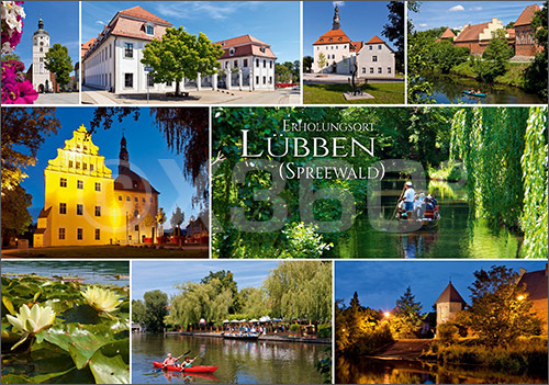 Postkarte Lübben 