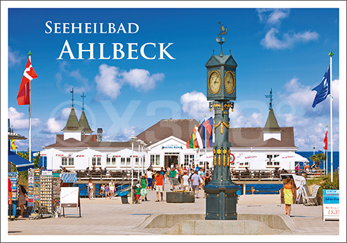 Postkarte Seeheilbad Ahlbeck 